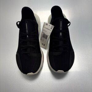 NWT Y-3 Ultraboost 21 Black White Red H67476 Adidas Yohji Yamamoto Size 10